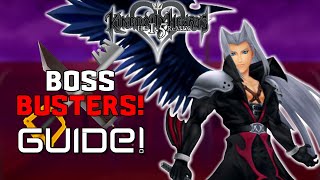 Boss Busters  Sephiroth Guide Kingdom Hearts Final Mix [upl. by Ahsain628]