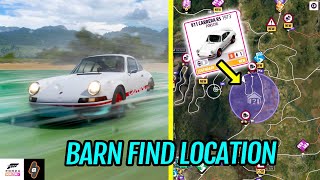 Hidden Barn Find Location How to get the Legendary 911 Carrera RS 1973 Porsche in Forza Horizon 5 [upl. by Reina]