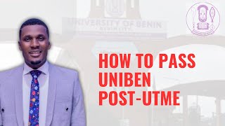 How to pass UNIBEN 2024 POST UTME with HIGH score [upl. by Sitoiganap343]