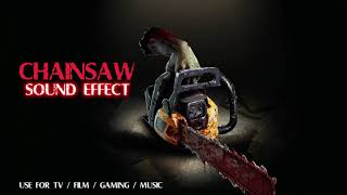 Chainsaw  Sound Effect FREE [upl. by Papke892]