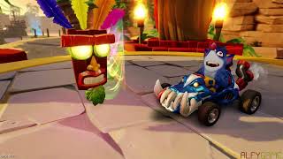 CTR Crash Team Racing  NitroFueled  60FPS MOD  PS4  Parte 1 [upl. by Aalst]