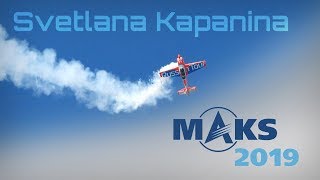 MAKS 2019 ✈️ Svetlana Kapanina The Ultimate Russian Ballerina  HD 50fps [upl. by Ailem]