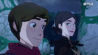 The Dragon Prince BehindTheScenes Interview  Callum and Claudia [upl. by Aihsas]