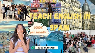 How to get a 1000 job in Spain  Spain me teacher kase bane🇪🇸🌸 [upl. by Eatton]