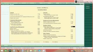 HOW TO CREATE COMPANY BUDGET IN TALLYERP9Accounting FeaturesSNO16 [upl. by Chadbourne]