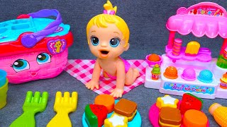 65 Minutes Unwind With Ice Cream Playset Unboxing🍟😍 Cash Register Toys ASMR 👑 Galaxy Unboxing [upl. by Milan]