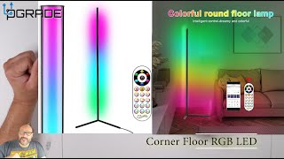 RGB Corner Floor Lamp [upl. by Neerroc685]