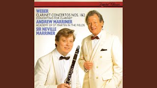 Weber Clarinet Concerto No 1 in F minor Op 73  3 Rondo Allegretto [upl. by Nanreik]