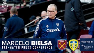 LIVE Marcelo Bielsa press conference  West Ham United v Leeds United  Premier League [upl. by Edahs7]