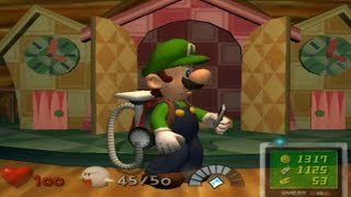 Luigis Mansion Walkthrough Part 7  Boo Hunting [upl. by Orwin]