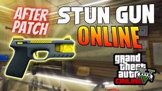 HOW TO GET THE STUNGUN TASER IN GTA 5 ONLINE AFTER PATCH [upl. by Nohs]