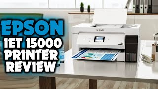 Epson EcoTank ET15000 Review WideFormat Printing amp Unmatched Savings 🖨️🌍 [upl. by Ayna]