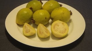 Guava Fruit How to Eat Mini Guava [upl. by Ainolopa917]