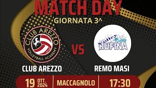 CLUB AREZZO vs Rufina [upl. by Weider]