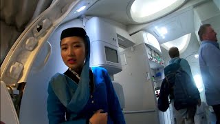 TRIP REPORT  Oman Air  Boeing 7879 Dreamliner  Muscat Bangkok Economy Class [upl. by Landan]