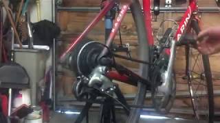 How To Replace and Adjust a Rear Derailleur Shifter Cable [upl. by Aynotak]