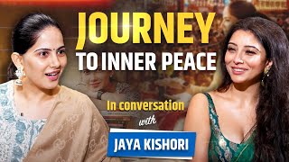 Jaya Kishori Ji  Journey To Inner Peace  Jaanemann  Dr Jai Madaan [upl. by Halie544]