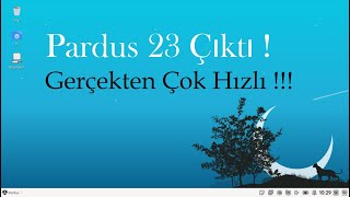 Yerli İşletim Sistemi Pardus 230 Kısa Tanıtım Kurulum ve İnceleme [upl. by Oirobil]