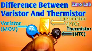 Varistor And Thermistor  How To Check With Multi Meter [upl. by Ynnob]