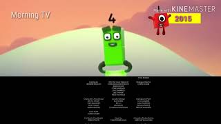 Numberblocks End Credits Morning TV Version [upl. by Gustavus]