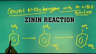 mdinitrobenzene into mnitroanilineshorts Zinin Reaction [upl. by Ahsilram]