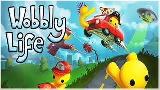 Wobbly Life Game Trailer 2020  Online and Local COOP Game [upl. by Ainorev636]