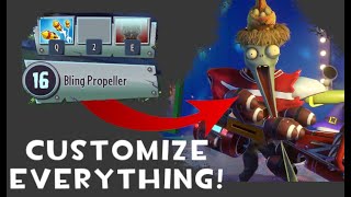 PVZGW2 FROSTY EDITOR Super Chompas Customize Mod Showcase  Download [upl. by Nai692]