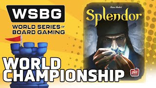 Splendor World Championship  World Series of Board Gaming 2024 [upl. by Daggna]