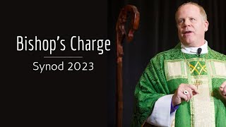 Bishops Charge to Synod  2023 Synod [upl. by Lehcim773]