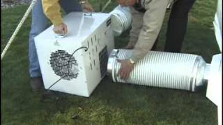 LB White Premier Tent Heater Setup Instructions [upl. by Theda]