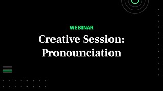 WellSaid Creative Session Pronunciation [upl. by Nevile681]