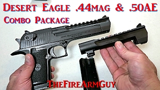 New Desert Eagle 44 mag amp 50AE Combo Package  TheFireArmGuy [upl. by Pirbhai51]