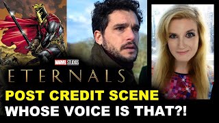 Eternals Post Credit Scene BREAKDOWN  Spoilers Black Knight [upl. by Ruiz]