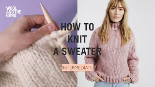 How To Knit The Eden Sweater [upl. by Cyrus]