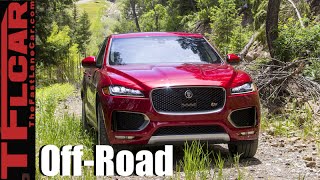 2017 Jaguar FPace Mild OffRoad Review A New Cat for all Seasons [upl. by Anderegg]