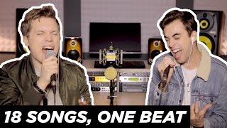 18 Songs One Beat Sing Off  Roomie vs Rolluphills [upl. by Sirod]