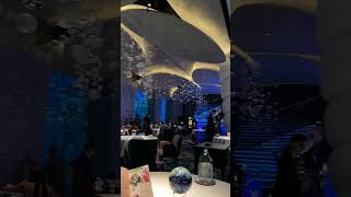 Amazing Vibes at Ossiano Atlantis The Palm  🌊✨ dubai atlantis ossiano finedining aquarium [upl. by Ettenaj]