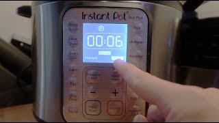 Instant Pot Duo Plus Pressure Cooking Settings [upl. by Nyladgam]