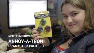 ThinkGeek ANNOYATRON Prankster Pack 30 [upl. by Nilde]