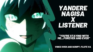 Yandere Nagisa x Listener ASMR  quotYoure Staying With MeForeverquot MFF Yandere Anime RP [upl. by Akitahs233]