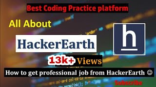 HackerEarth Tutorial All about HackerEarth  How to use HackerEarth  coding placement [upl. by Cuthbert952]