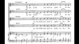 Draw us in the Spirits Tether Friedell  SATB balanced [upl. by Lee]