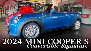 Explore the 2024 MINI Cooper S Convertible Signature Edition [upl. by Ydnew777]