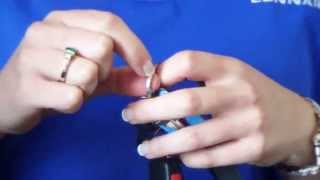 How To Put Keys On Your Keychain  Lennars How To U [upl. by Odrahcir]