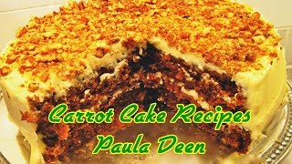 Carrot Cake Recipes Paula Deen [upl. by Euqnomod193]