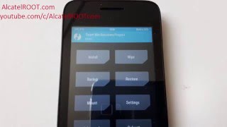 Alcatel PIXI 3 Flashing TWRP recovery on all variants [upl. by Zelikow153]