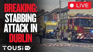 🚨 BREAKING Massive Stabbing Attack In Dublin [upl. by Aisek]