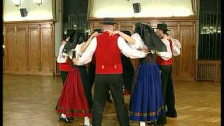 VIREE ALSACIENNE  danse folklorique avec Holatrio Hopsasa [upl. by Enilhtak]