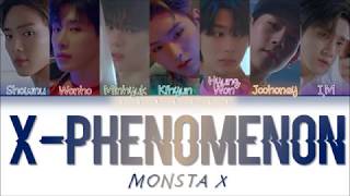 MONSTA X 몬스타엑스  XPhenomenon Color Coded Lyrics EngRomKan歌詞 [upl. by Cirre]