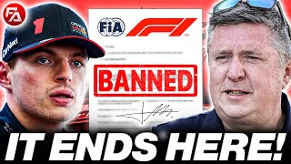 Max Verstappens HUGE REVENGE on FIA amp British Media after Brazil GP [upl. by Jardena731]